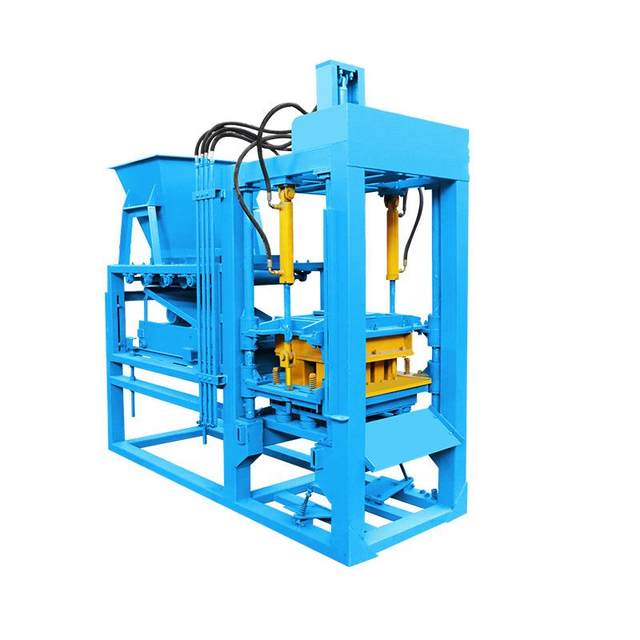 Spot 8-15 hydraulic fully automatic concrete block forming machine bread brick hexagonal hollow slope protection brick machine