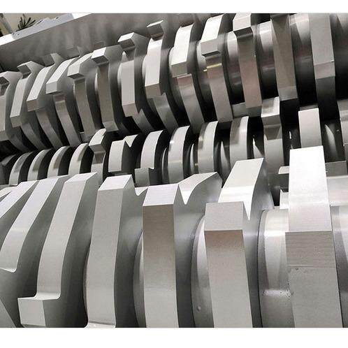 Large shredder chassis scrap metal shredder knife box single and double shaft crusher chassis fast delivery