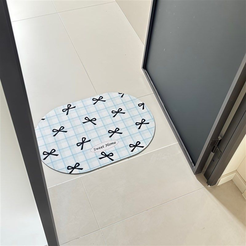 奶油风浴室垫韩系可爱少女风厕所门口吸水垫速干门垫防滑地垫,淘宝优惠券,粉丝福利购,淘宝优惠卷