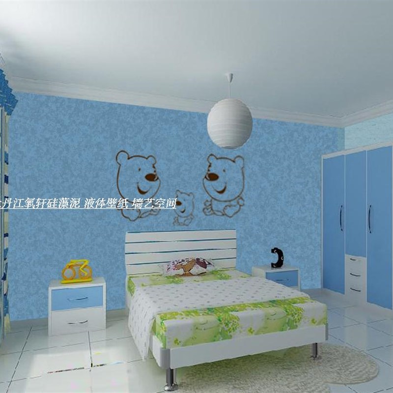 Mudanjiang diatom mud art paint formaldehyde removal new house decoration old house renovation villa mansion background wall customization
