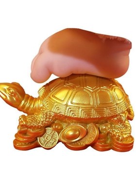 抓周乌龟一周岁纪念宝宝踩金龟千年铜龟中式纯手工艺抓周生日摆件