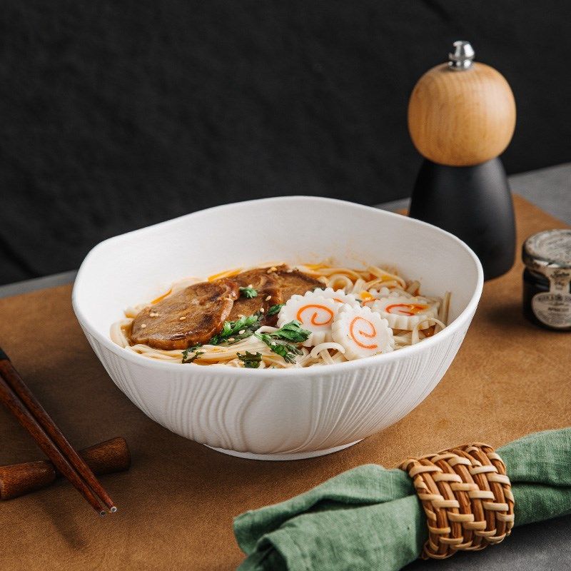 创意家用拉面碗2025新款陶瓷米饭碗小碗个人专用碗高颜值沙拉碗,淘宝优惠券,粉丝福利购,淘宝优惠卷
