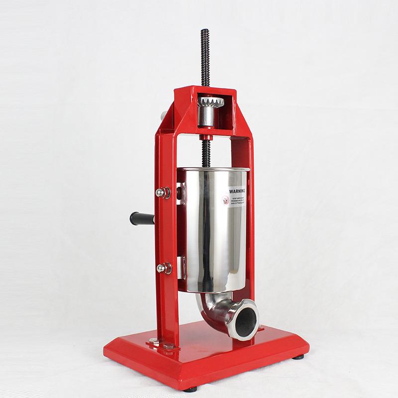 3L喷漆灌肠机立式手摇灌肠机灌香肠机家用小型腊肠机灌肠机腊肠机 - 图0