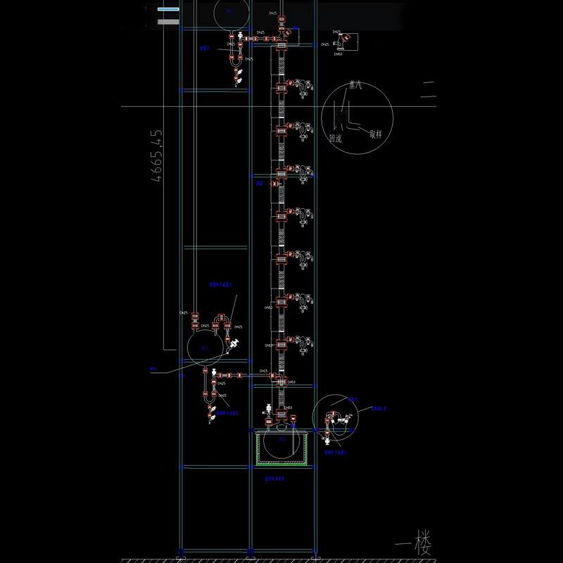 实验室高硼硅玻璃精馏柱精馏塔头精馏釜蒸馏设备不锈钢制药减压 - 图1