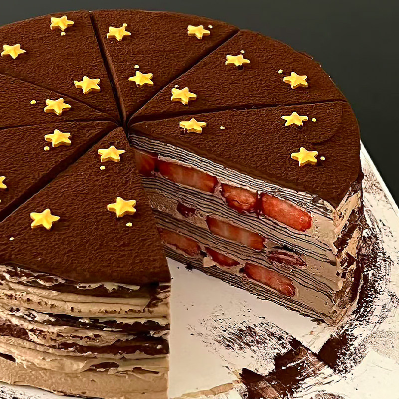 网红星星千层蛋糕装饰星星糖珠金色五角星圆珠可可粉烘焙点缀商用,淘宝优惠券,粉丝福利购,淘宝优惠卷