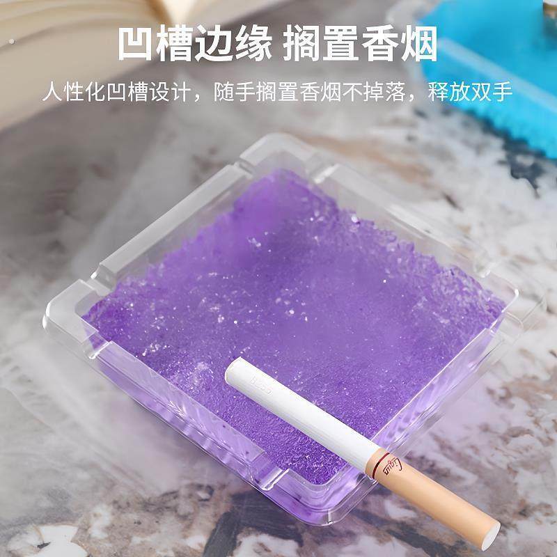 一次性烟灰缸家用免清洁烟缸灭烟沙办公室防飞灰熄烟除烟味清洁剂,淘宝优惠券,粉丝福利购,淘宝优惠卷