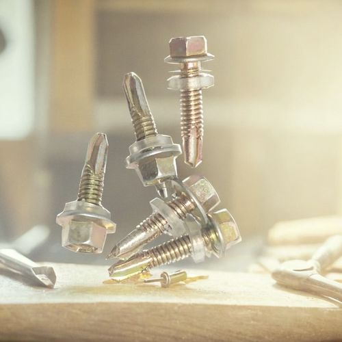 国标六角钻尾钉彩钢瓦螺钉燕尾螺钉自钻自攻钻尾m4.8m5.5 - 图2