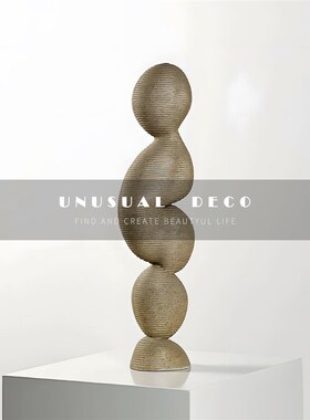 UNUU 现代艺术几何音符雕塑软装工艺品玄关酒店样板间