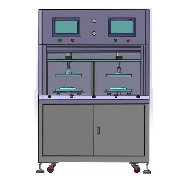 High efficiency four-channel cabinet-type rotary fixture airtightness detector electric toothbrush detection equipment intelligent
