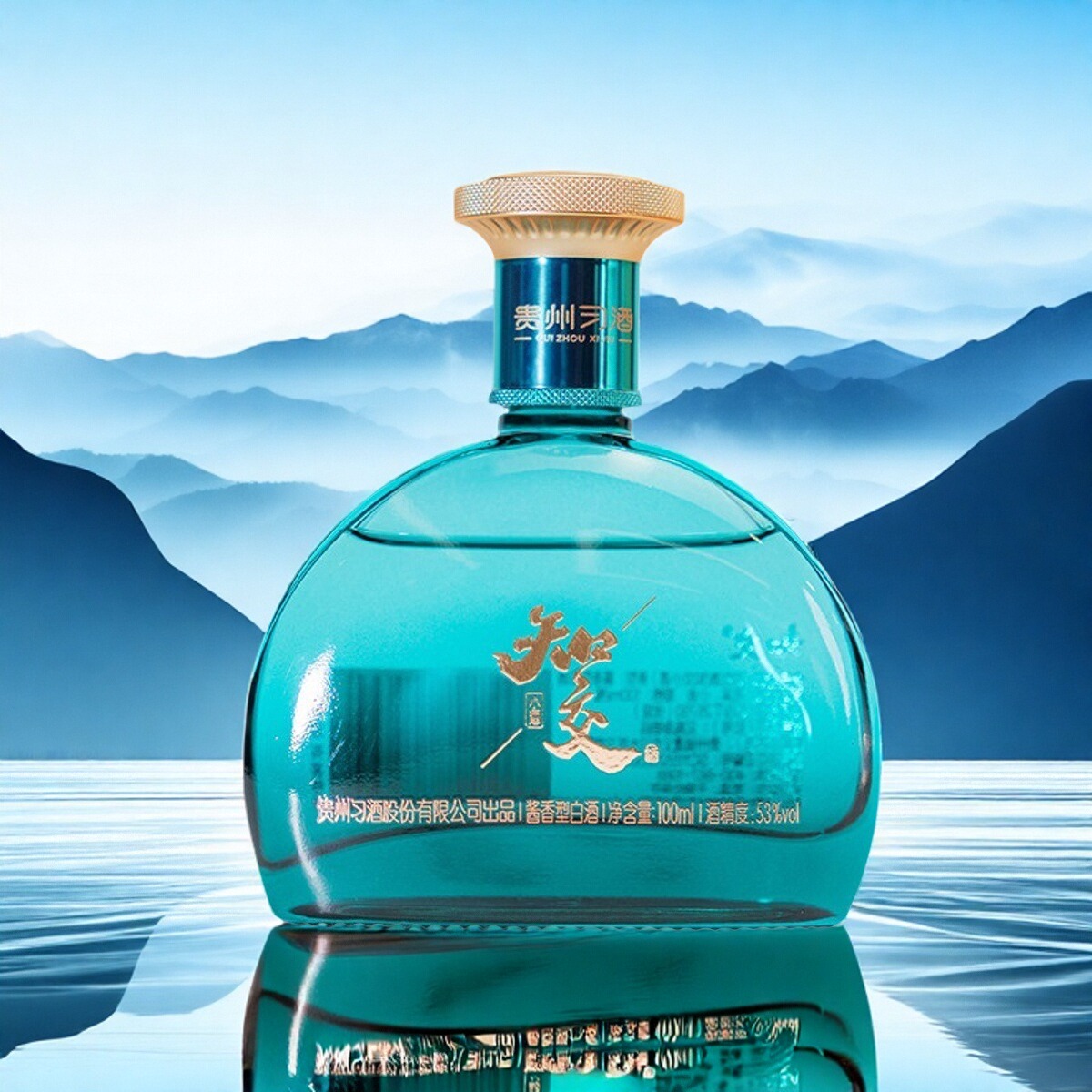 【习酒旗舰店】贵州习酒知交酒知交四季小酒53度酱香型白酒100ml