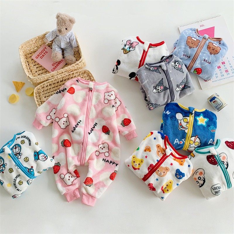 法兰绒婴儿睡袋宝宝加厚防踢被神器儿童春秋珊瑚绒冬季加绒男女童,淘宝优惠券,粉丝福利购,淘宝优惠卷