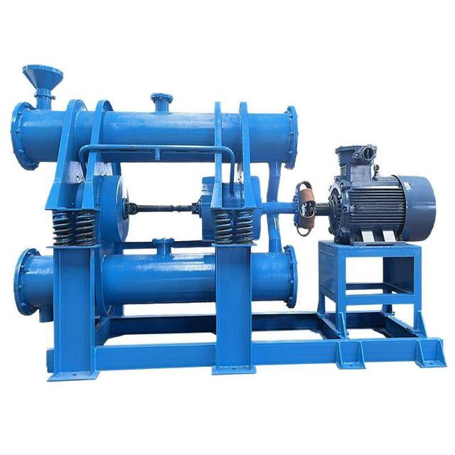 Double-barrel vibrating mill 2600 double-barrel vibration can realize industrial production of continuous inlet and outlet sources