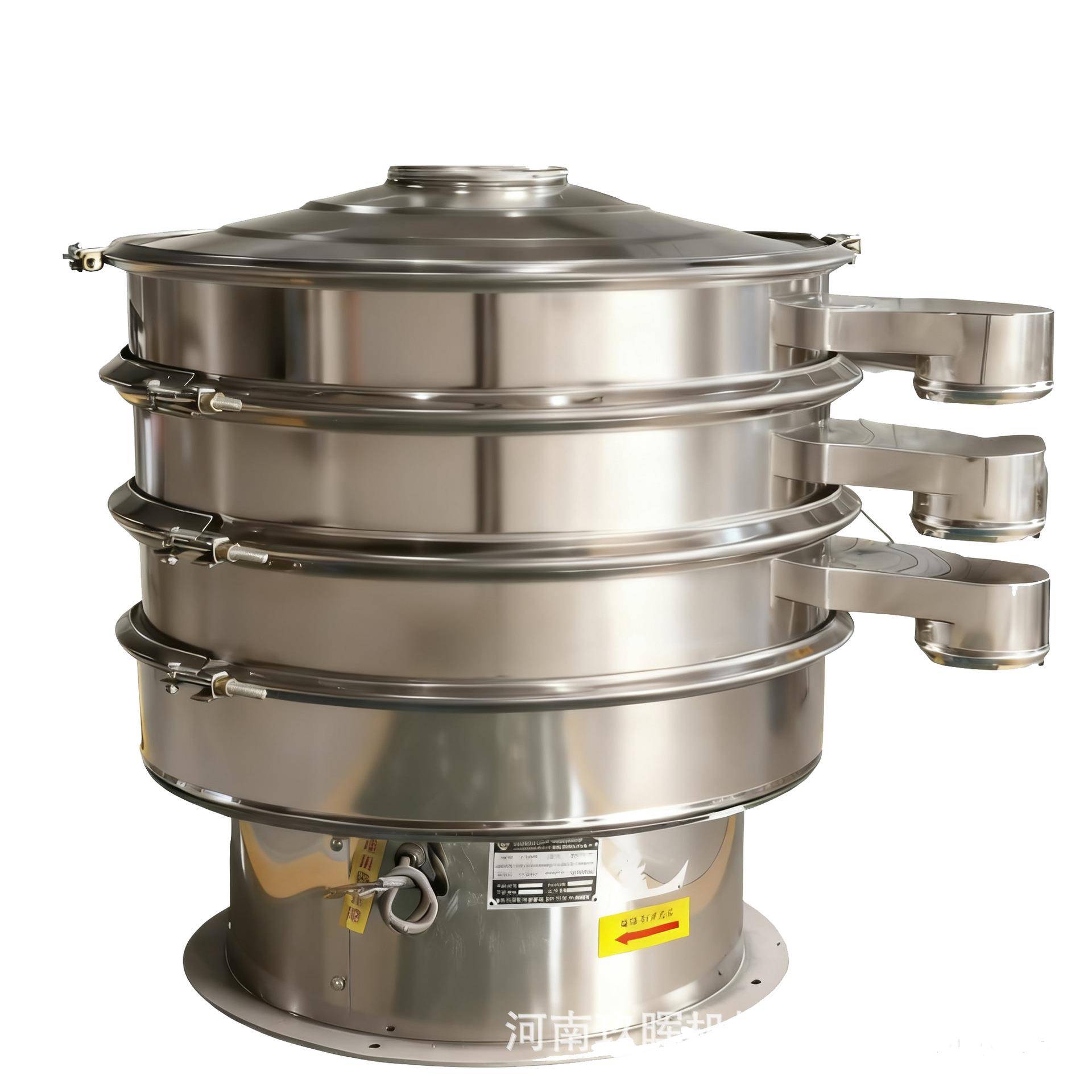 振动筛小型圆形超声波筛子三次元旋振筛不锈钢振筛机化工震动筛机 - 图3