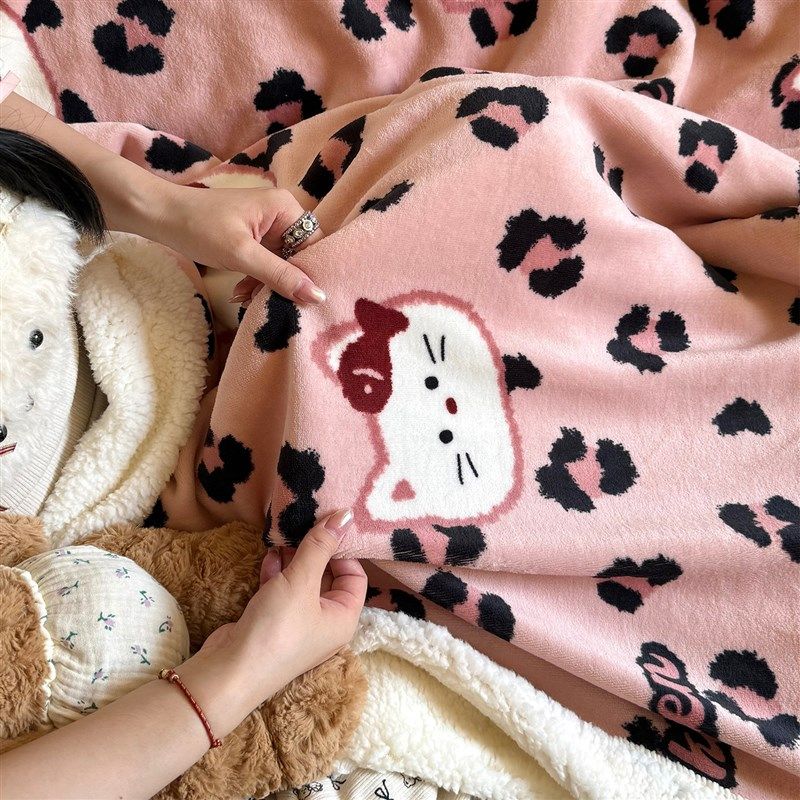 冬季羊羔绒毛毯沙发盖毯毯子办公室午睡披肩宿舍午休盖腿毯,淘宝优惠券,粉丝福利购,淘宝优惠卷