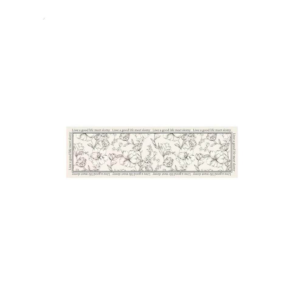 German home kitchen floor mats are oil-proof, anti-slip, water-absorbent, wipeable and washable carpets, long-term stain-resistant