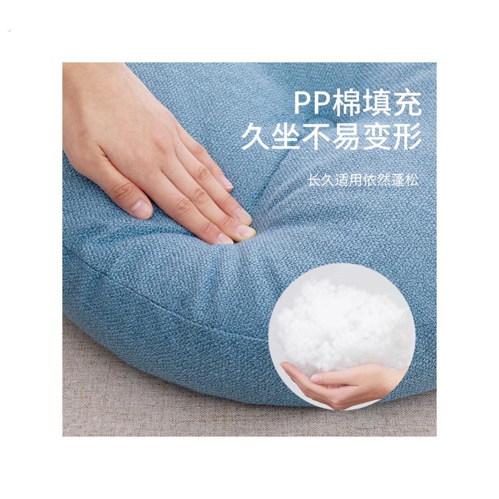 Japanese futon cushion thickened round linen lazy floor balcony bay window tatami bedroom seat cushion meditation cushion
