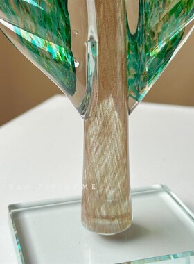 高档客厅琉璃玄入户门玄关电视柜装饰