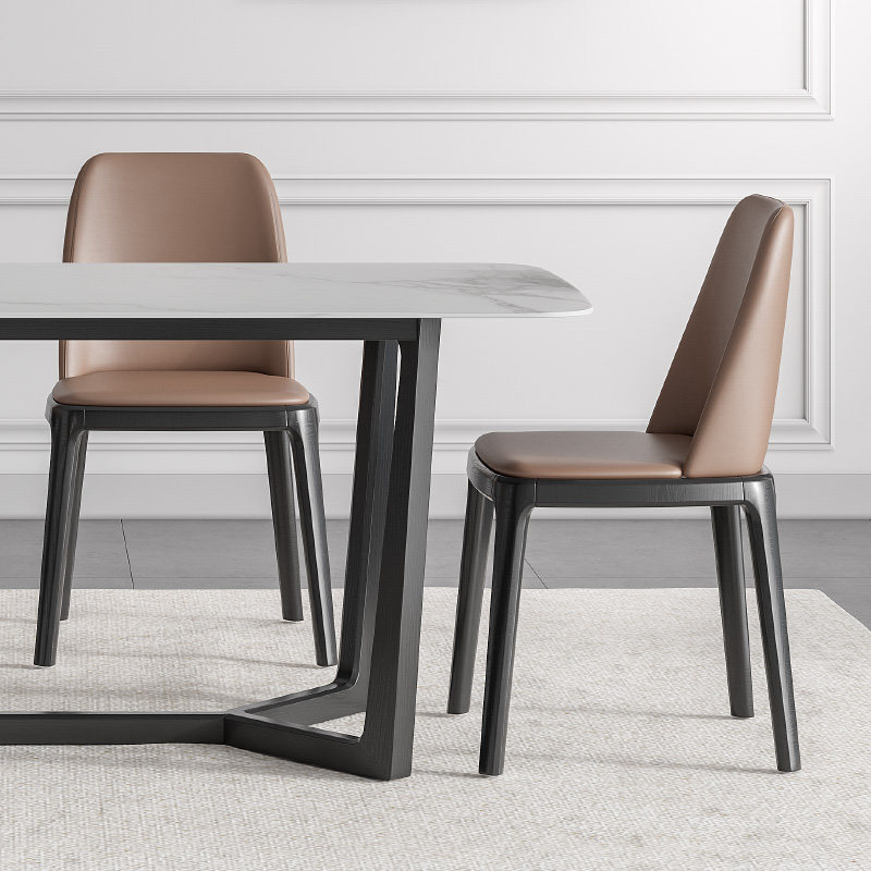 意式极简岩板餐桌现代简约家用小户型餐桌椅组合饭桌桌子,淘宝优惠券,粉丝福利购,淘宝优惠卷