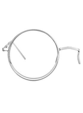 单片眼镜怪盗基德阿蒙单祇半边单边眼镜覆古英伦夹眼鼻式有度数