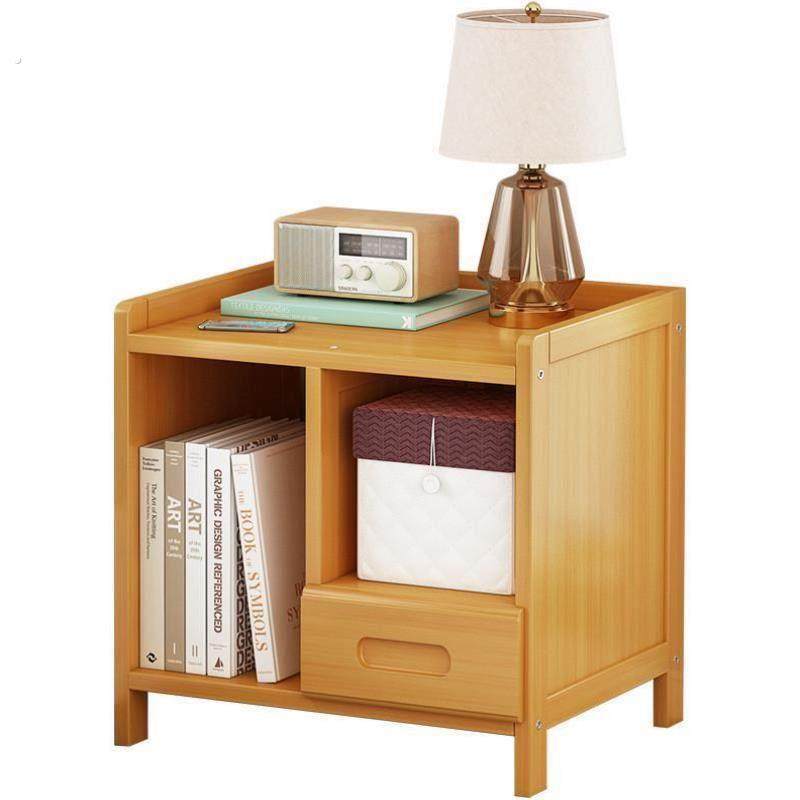 床头柜实木简约现代2023新款家用卧室收纳小型储物楠竹床边窄柜子,淘宝优惠券,粉丝福利购,淘宝优惠卷