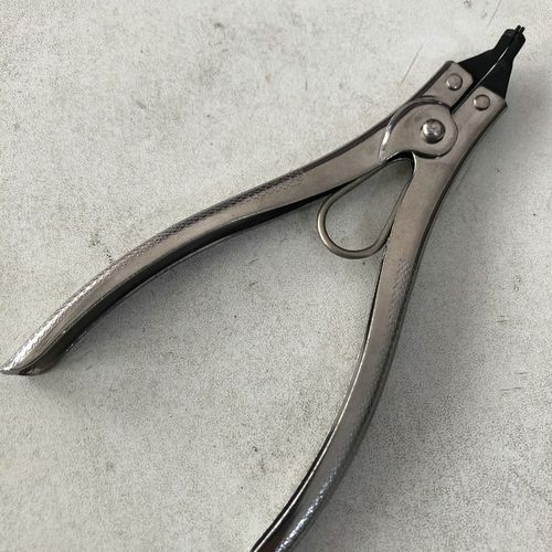 尖头超细超小弯头型 葫芦型卡簧专用卡簧钳轴用卡簧钳扩张卡簧钳 - 图3