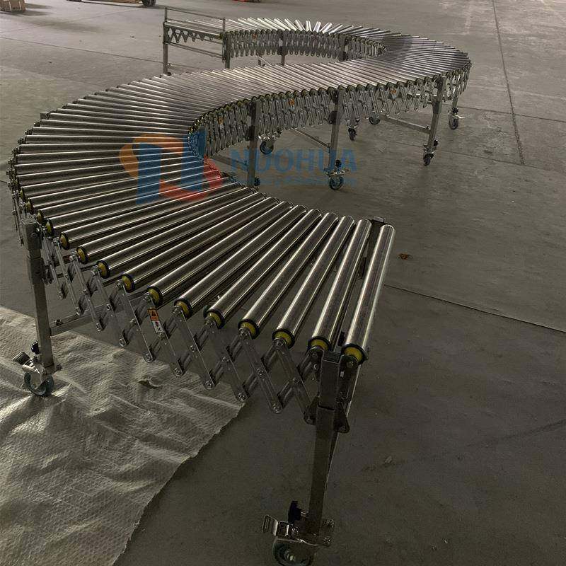 杭州无动力辊筒输送机福来轮伸缩传送带卸货不锈钢滚筒伸缩线,淘宝优惠券,粉丝福利购,淘宝优惠卷