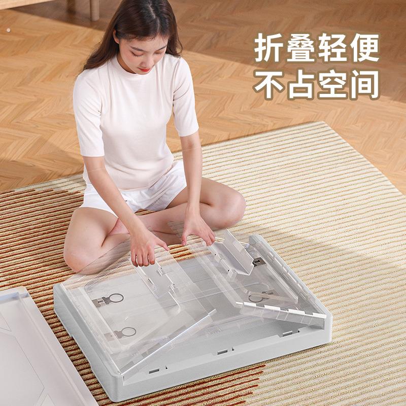 压克力宠物箱仓鼠笼子透明透气超大别墅可折叠可携式外带豪华收纳 - 图0