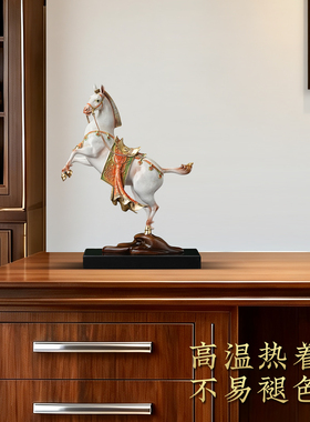 汉京一马当先铜马摆件开业礼品