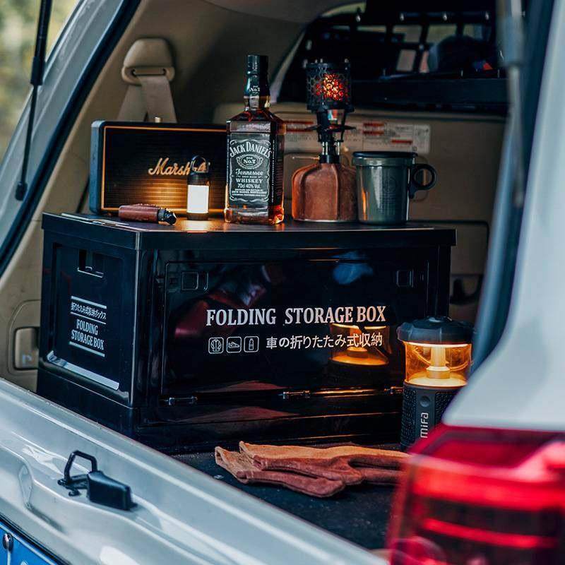 收纳箱车用后备箱多功能露营箱桌户外置物架野营野餐侧开门整理箱,淘宝优惠券,粉丝福利购,淘宝优惠卷