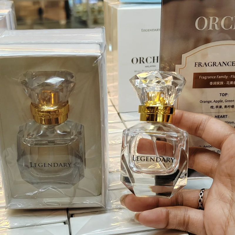顺丰包邮】马来西亚正品LEGENDARY兰花香水女士持久淡香伴手礼盒 - 图0