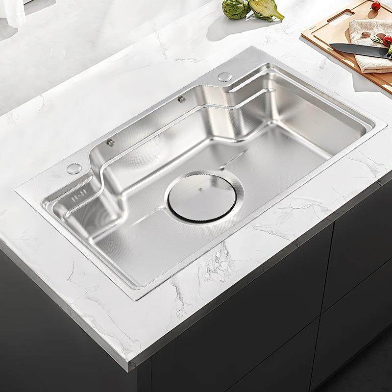 厨房不锈钢水槽家用洗碗池洗菜池大单槽台下洗碗池加厚洗菜盆单槽,淘宝优惠券,粉丝福利购,淘宝优惠卷