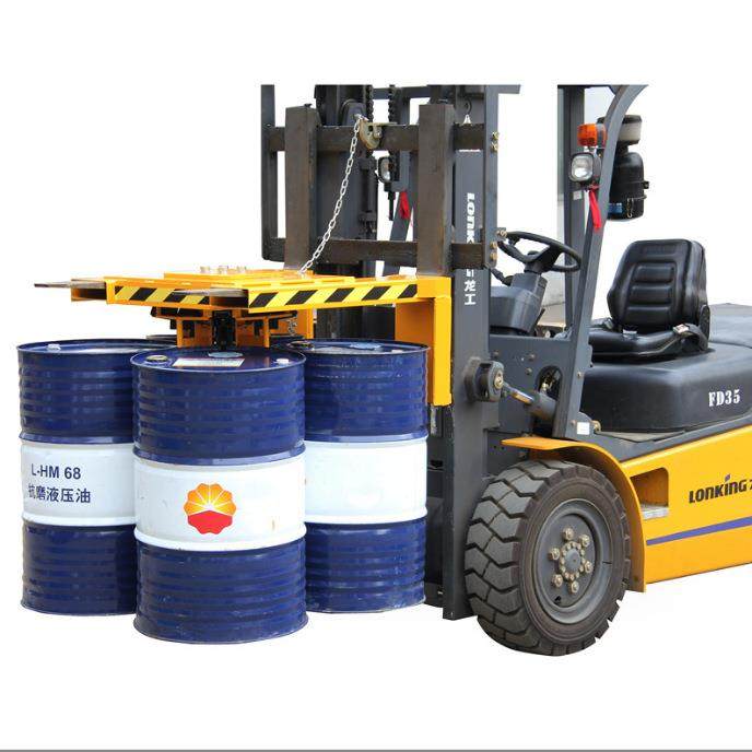 现货供应YL4叉车用搬运夹油桶吊具四油桶夹钳铁桶塑料桶勾爪鹰嘴,淘宝优惠券,粉丝福利购,淘宝优惠卷