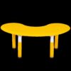 Children's tables and chairs, kindergarten tables, baby learning curved tables, early education lifting tables and chairs