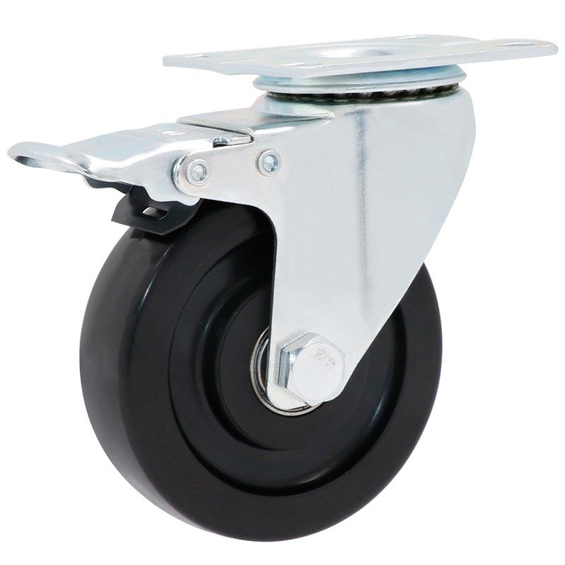 韵狮YUNH寸脚轮寸静电万向轮丝杆寸带刹车物流设备转向轮,淘宝优惠券,粉丝福利购,淘宝优惠卷