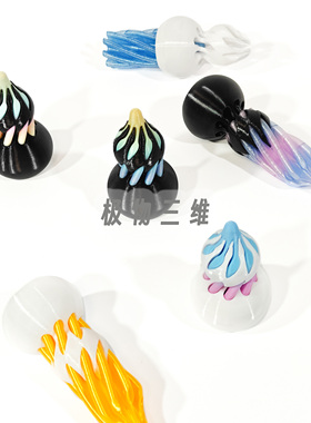 3d打印推推乐螺旋创意指尖解压网红宝葫芦益智玩具礼物旋转葫芦娃
