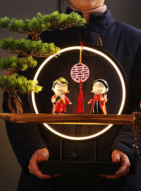 结婚新婚礼物送新人创意家居桌面装饰品摆件新娘闺蜜情侣纪念日