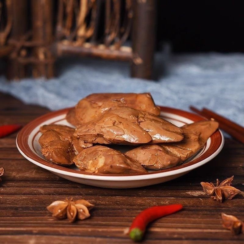 正宗法式鹅肝即食五香辣酱鹅肝早餐代餐减脂解馋零食卤味丽人膳补 - 图0