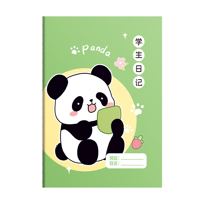 思进学生日记本小学生专用加厚大号方格本子卡通儿童日记本一年级周记本作文本记事本a5格子本男孩女生专用 - 图3