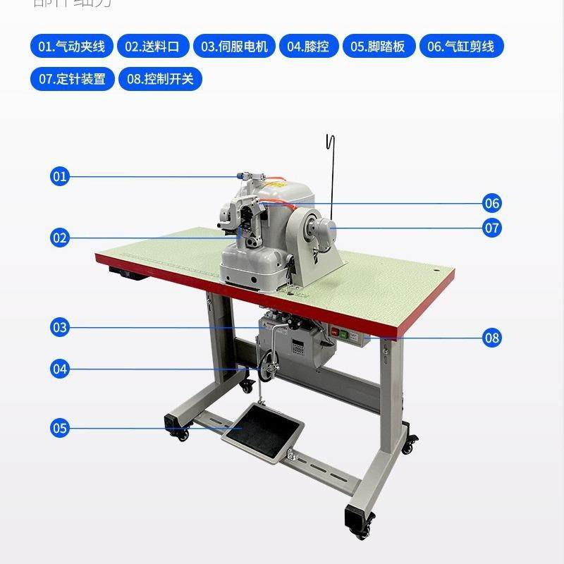 牌600拉帮机鞋类中底厚料拉帮机全自动鞋帮皮革工业缝纫机,淘宝优惠券,粉丝福利购,淘宝优惠卷