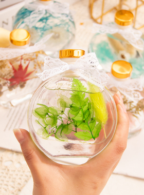 浮游花瓶植物标本室内永生花干花摆设生日女