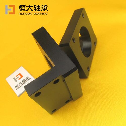 57电机支架 电机固定座电机架配bk12ek12中心高25mm 57步进电机座 - 图1