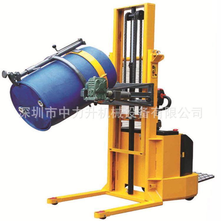 全电动油桶堆高车全电动油桶倒料电升电翻转堆高机,淘宝优惠券,粉丝福利购,淘宝优惠卷