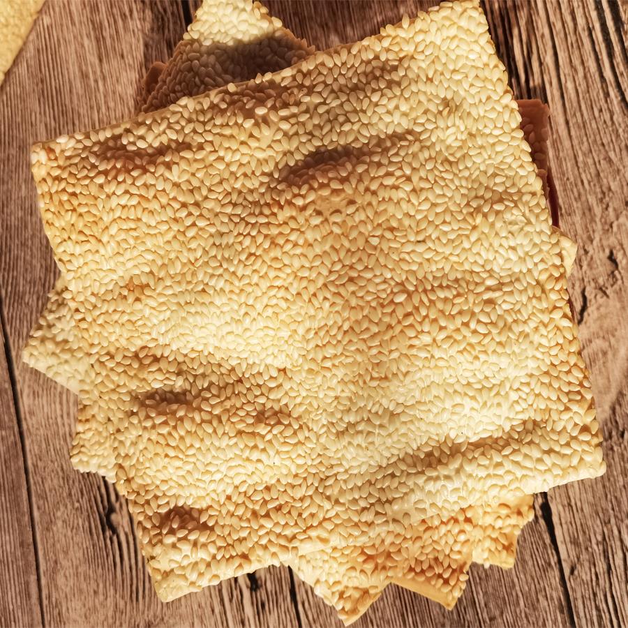 河北曲阳缸炉烧饼纯手工北方特产咸味吊炉芝麻薄饼酥脆 - 图3