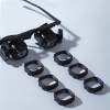 High magnification 24x head-mounted glasses portable watch repair magnifying glass LED lamp for electronic component welding