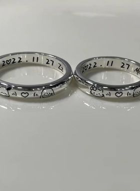 s925银帕恰狗凯蒂猫情侣