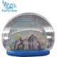 Inflatable snowflake ball Christmas decoration supplies Outdoor layout scene inflatable tent transparent dreamy crystal ball