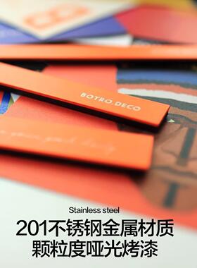 个性创意2025新款高级感冰箱贴磁贴卡片亚克力侧面装饰磁吸条艺术
