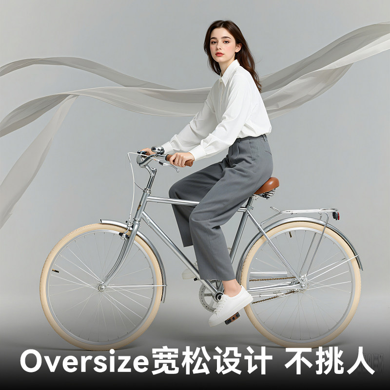 Artsdon/阿仕顿2026年春季女士新款时尚经典舒适百搭休闲长袖衬衫