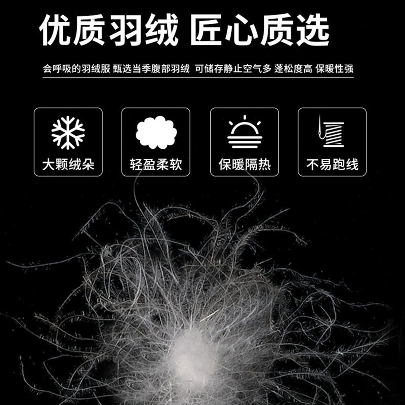 Artsdon/阿仕顿 2025秋冬季情侣户外工装防风保暖连帽羽绒服男女