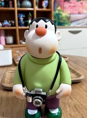 胖虎小客厅桌面电视柜两边装饰品送男生圣诞节生日礼物